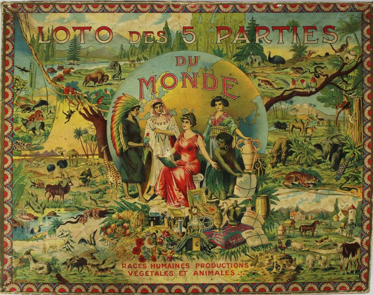 Große Abbildung Nr.1: 134-586 Nouveau Loto Europeen.: (Spiele)