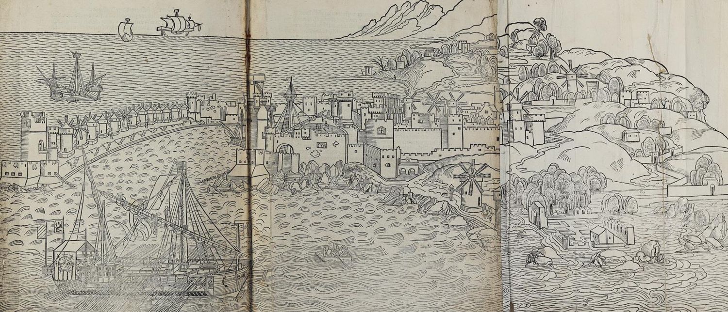 Große Abbildung Nr.5: 134-60 Breydenbach, Bernhard von.: (Alte Drucke, Handschriften und Theologie)