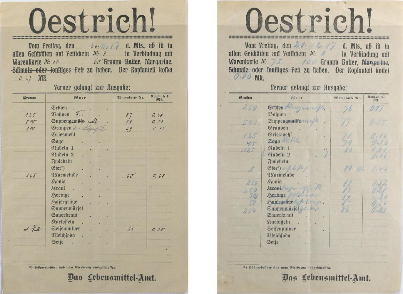 Große Abbildung Nr.2: 134-639 Lebensmittel.: (Küche und Haushalt)