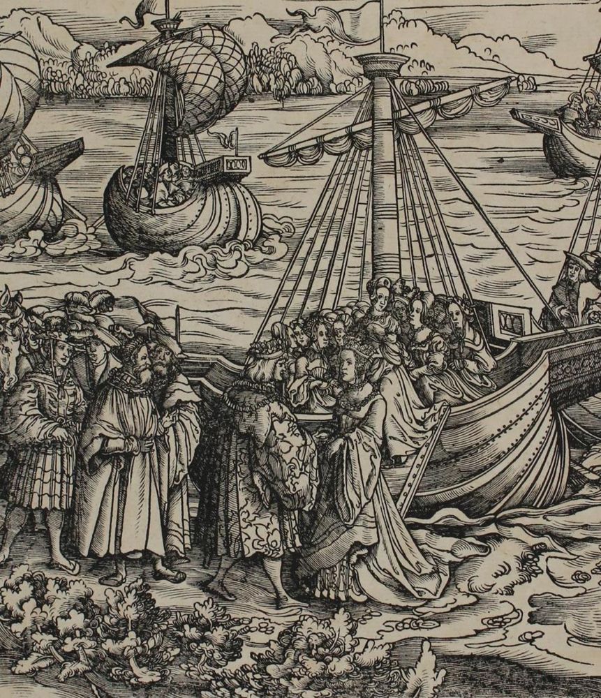 Große Abbildung Nr.1: 134-64 Burgkmair, Hans: (Buchholzschnitte)