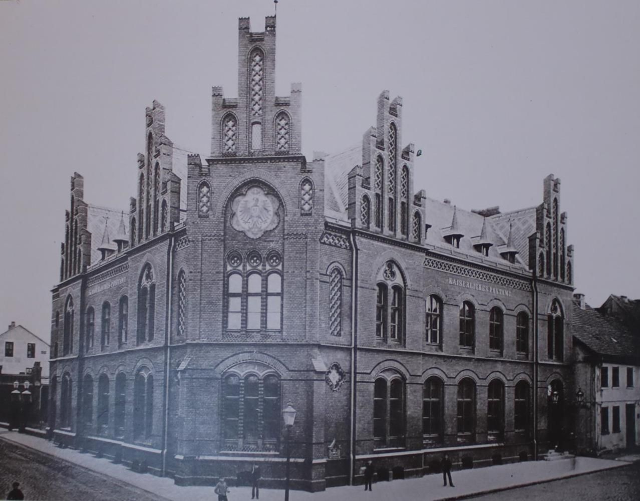 Große Abbildung Nr.3: 134-658 Postbauten des Deutschen Reichs.: (Architektur)