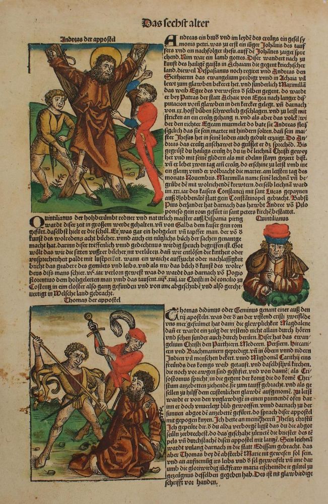Große Abbildung Nr.1: 134-67 Schedel.: (Buchholzschnitte)
