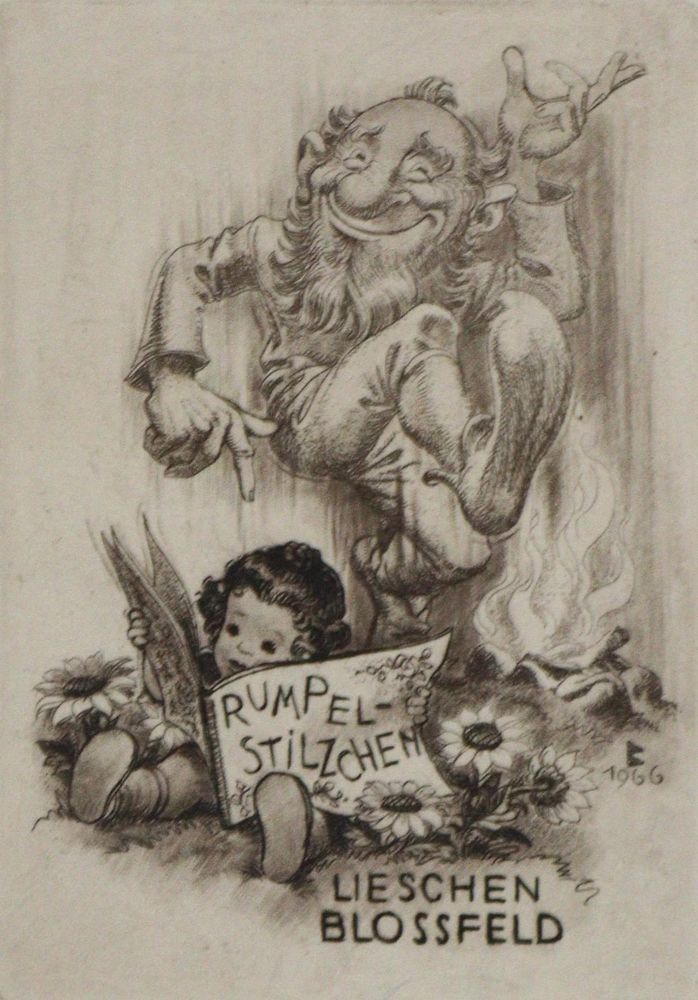 Große Abbildung Nr.3: 134-674 Blossfeld,K.: (Exlibris)