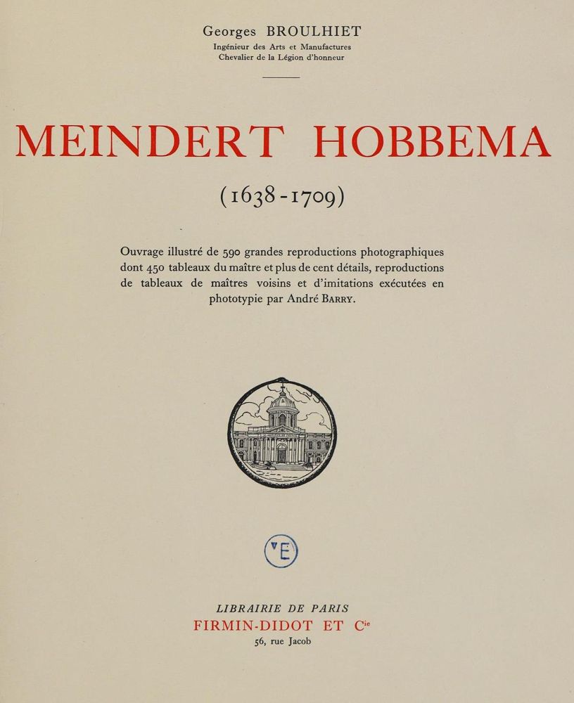 Große Abbildung Nr.2: 134-678 Broulhiet,G.: (Hobbema)