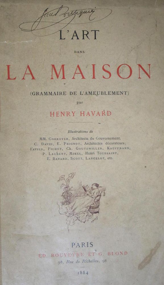 Große Abbildung Nr.1: 134-695 Havard,H.: (Möbel)