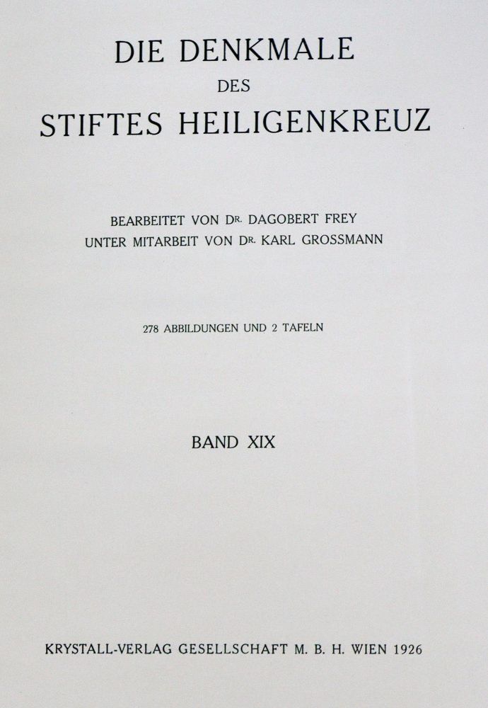Große Abbildung Nr.1: 134-699 Frey,D. u. H.Tietze (Hrsg.).: (Österreich)