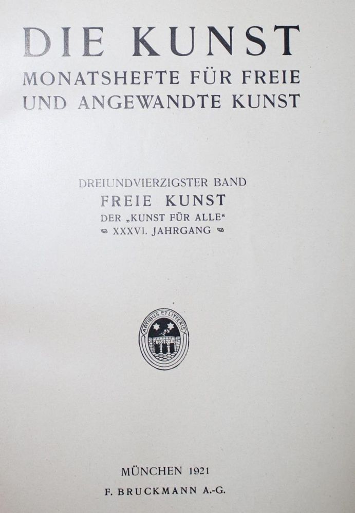 Große Abbildung Nr.2: 134-711 Sammlung: (Kunstwissenschaft)