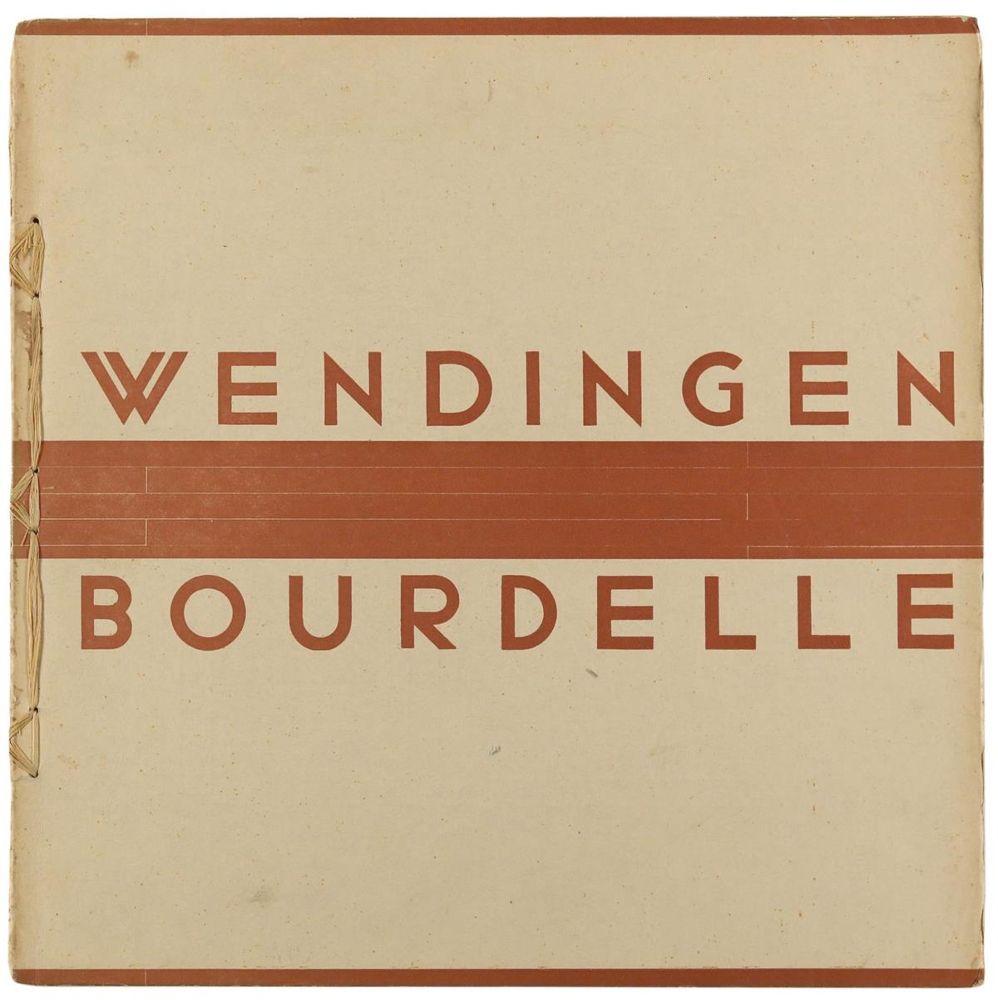 Große Abbildung Nr.1: 134-730 Wendingen.: (Kunstwissenschaft)