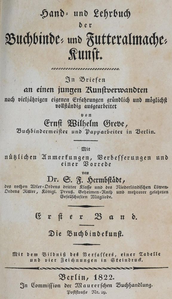 Große Abbildung Nr.2: 134-736 Greve,E.W.: (Buchbinder)