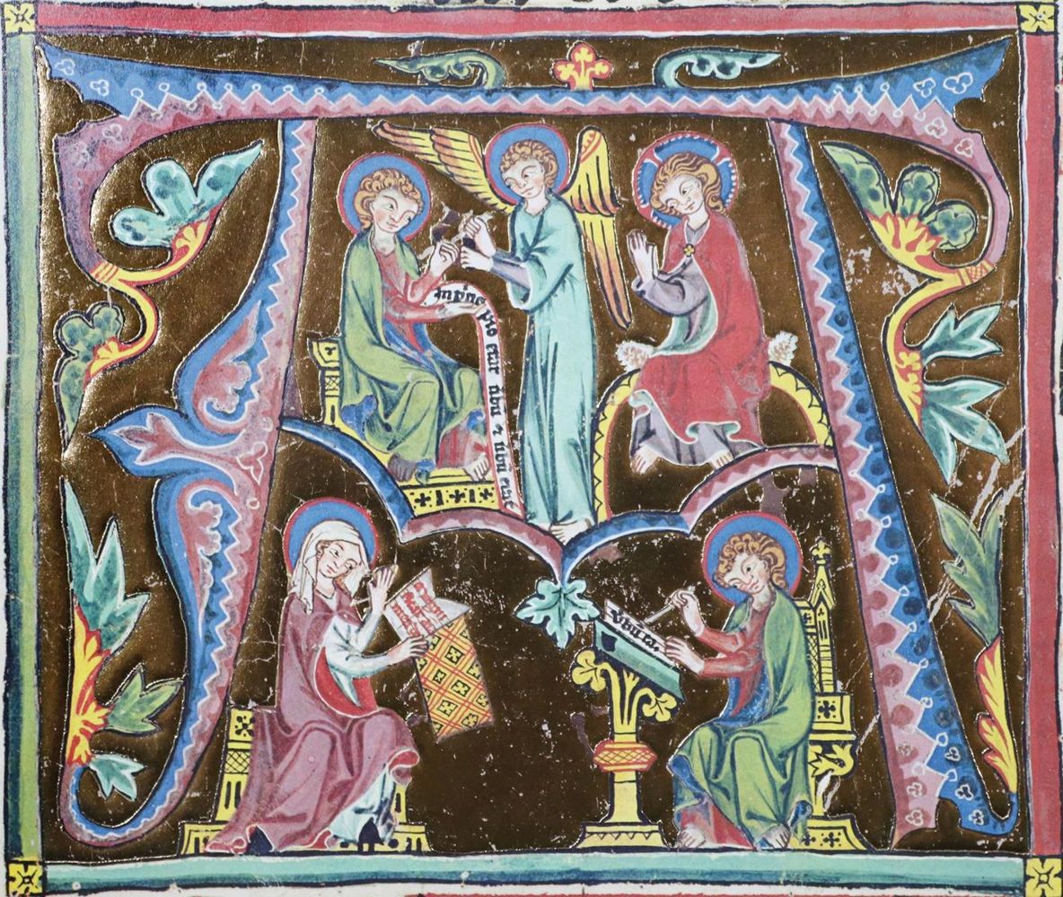 Große Abbildung Nr.2: 134-763 Graduale von St. Katharinenthal, Das.: (Faksimile)