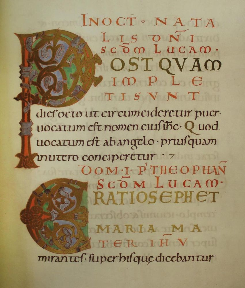 Große Abbildung Nr.2: 134-775 Salzburger Perikopenbuch, Das.: (Faksimile)