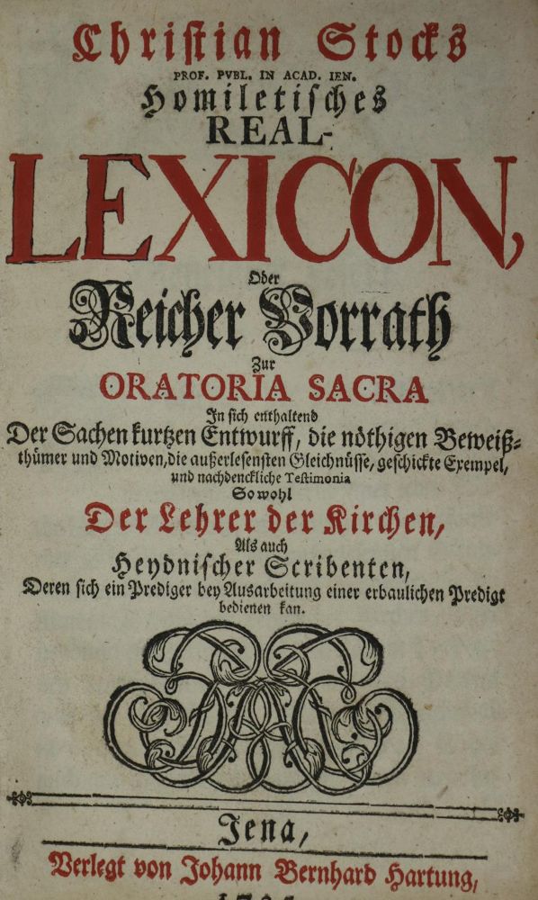 Große Abbildung Nr.1: 134-800 Stock,C.: (Lexika - Wörterbücher - Sprachwissenschaften)
