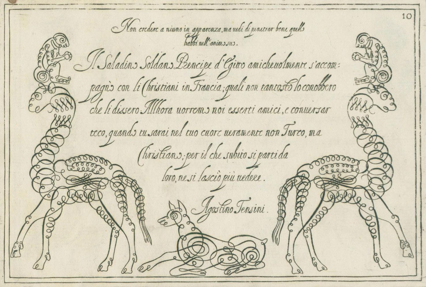 Große Abbildung Nr.3: 134-813 Tensini,A.: (Typographie und Kalligraphie)
