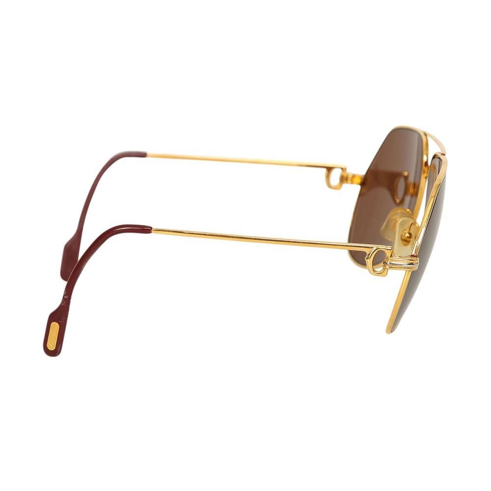 Große Abbildung Nr.4: 134-820 Cartier Aviator Sonnenbrille.: (Aktuelle Mode - Lifestyle - Vintage)