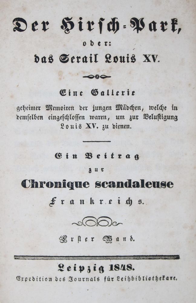 Große Abbildung Nr.1: 134-832 (Mere,E.G.B.de).: (Erotika - Galantes)