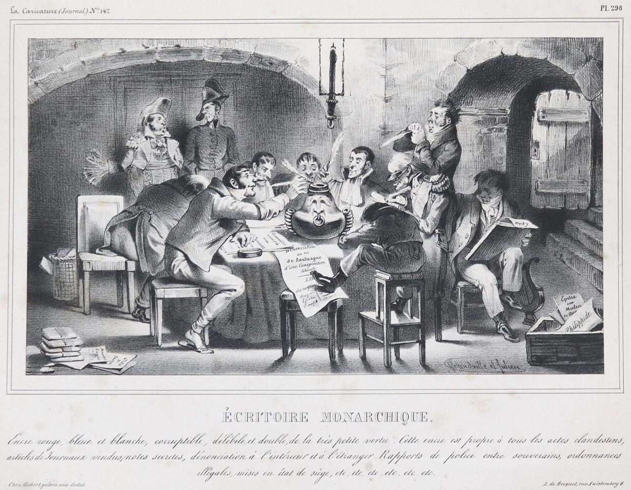 Große Abbildung Nr.2: 134-843 Caricature, La.: (Karikatur)