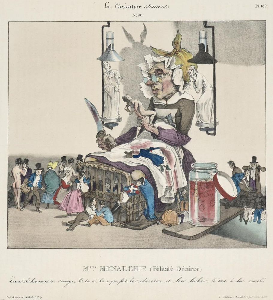 Große Abbildung Nr.3: 134-843 Caricature, La.: (Karikatur)