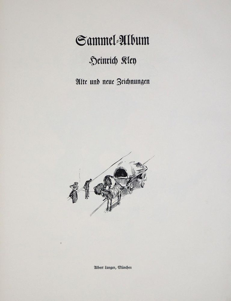Große Abbildung Nr.2: 134-845 Kley,H.: (Karikatur)