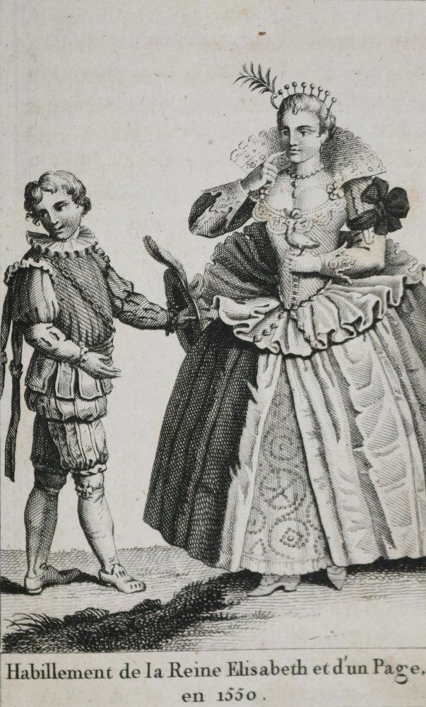Große Abbildung Nr.1: 134-850 N(ougaret),P.J.B.: (Mode und Trachten, Grossbritannien)