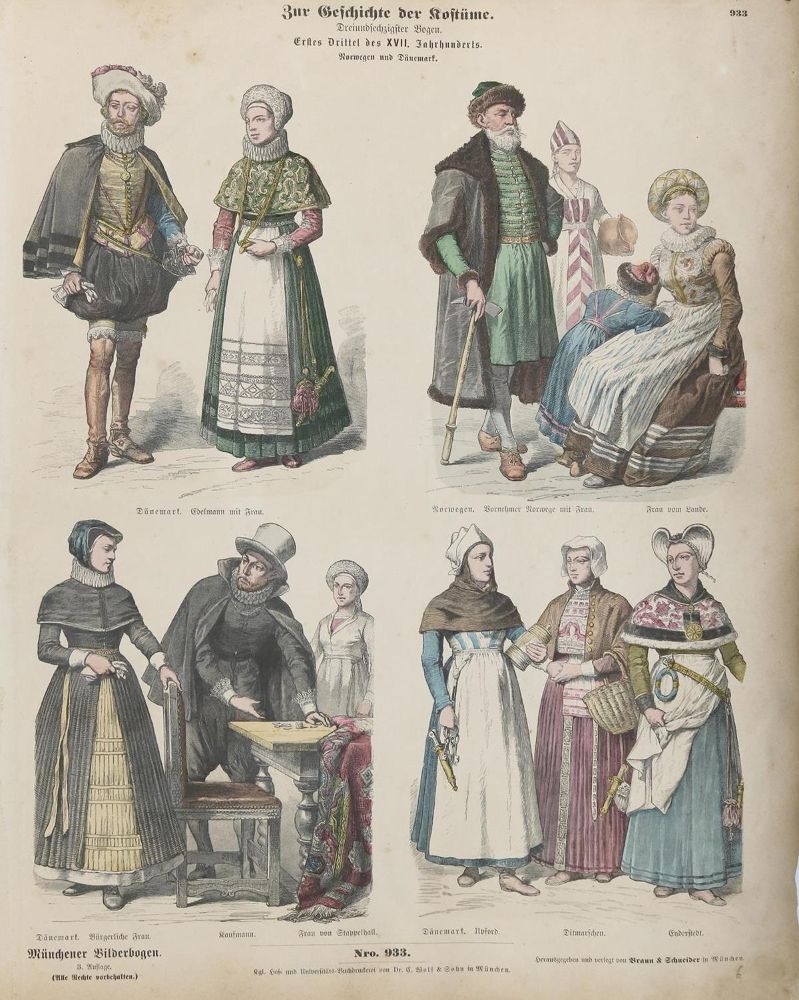 Große Abbildung Nr.1: 134-860 Münchener Bilderbogen.: (Bilderbogen)