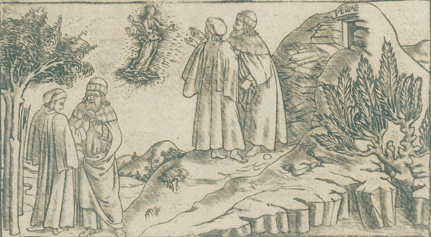 Große Abbildung Nr.2: 134-88 Dante Alighieri.: (Alte Drucke, Handschriften und Theologie)
