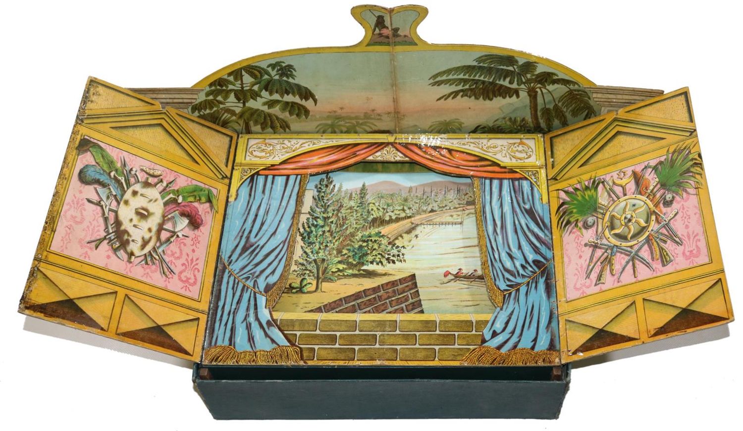 Große Abbildung Nr.3: 134-889 Expedition through Africa, An.: (Papiertheater)