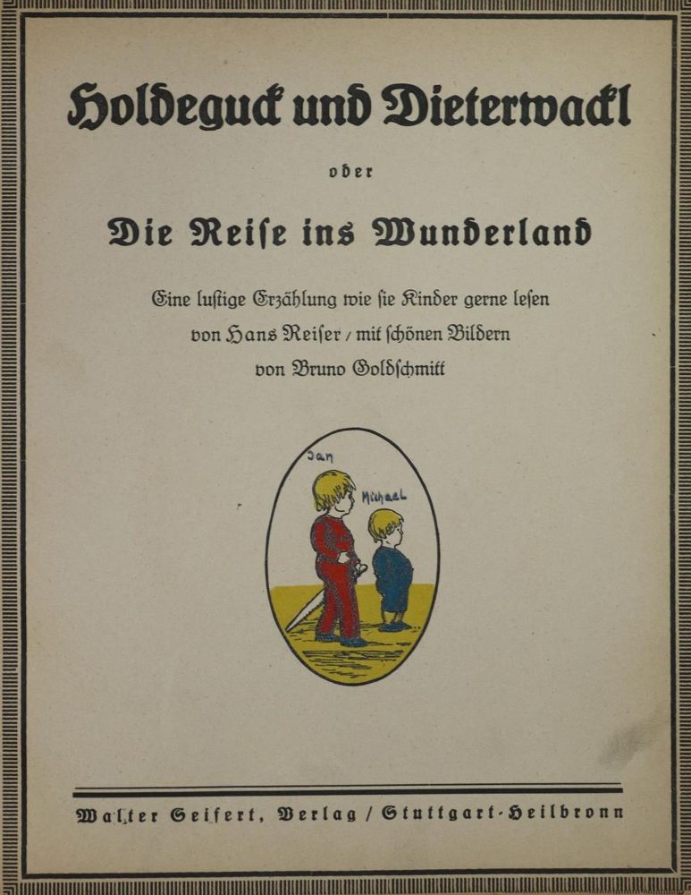 Große Abbildung Nr.1: 134-892 Reiser,H.: (Kinder- und Jugendbücher)