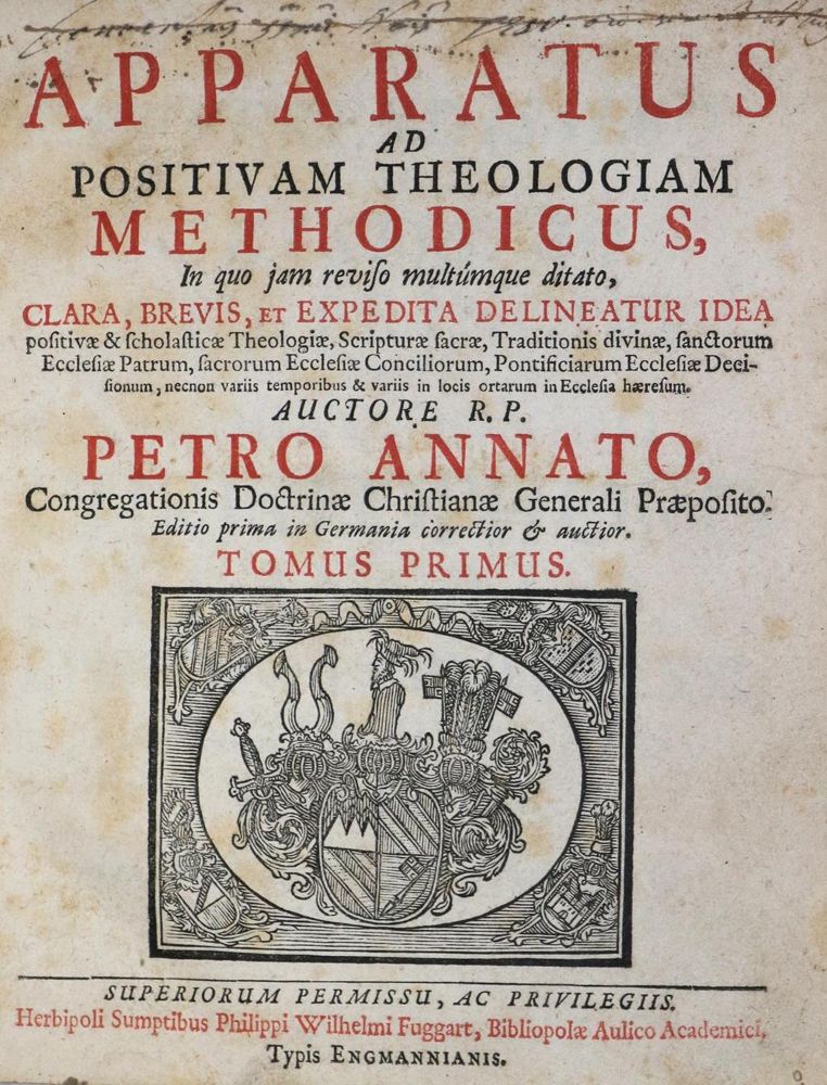 Große Abbildung Nr.1: 134-9 Annat,P.: (Alte Drucke, Handschriften und Theologie)
