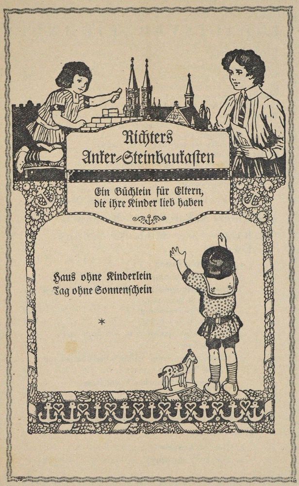 Große Abbildung Nr.2: 134-903 Anker-Zeitung.: (Spiele, Steinbaukasten)