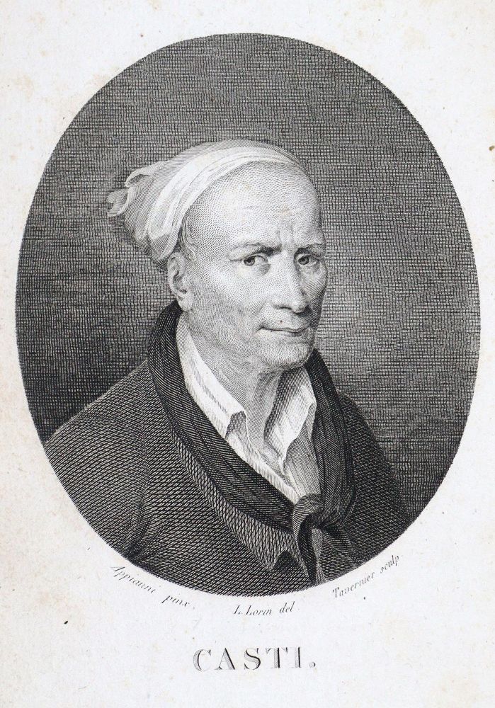 Große Abbildung Nr.1: 134-933 Casti,G.B.: (Literatur und illustrierte Bücher bis 19.Jahrhundert)