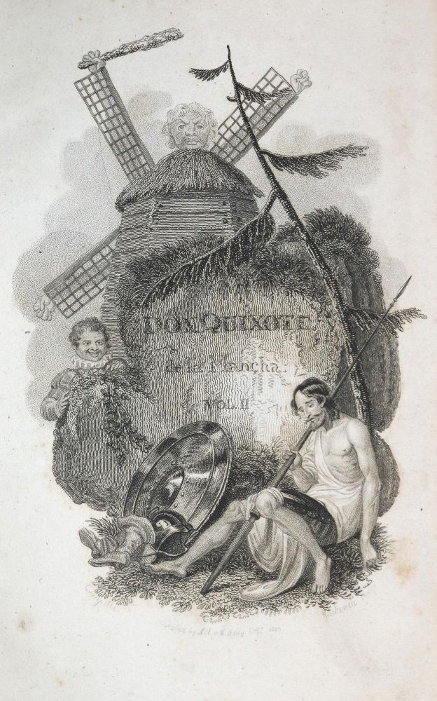 Große Abbildung Nr.1: 134-934 Cervantes Saavedra,M.de.: (Literatur und illustrierte Bücher bis 19.Jahrhundert)