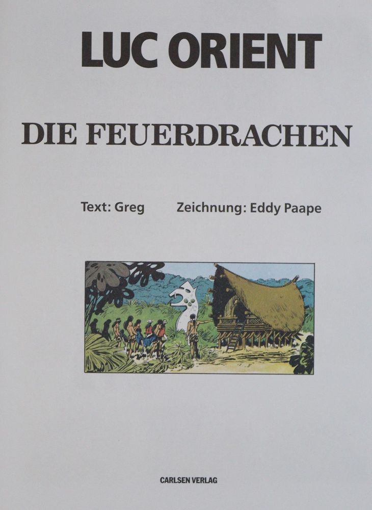 Große Abbildung Nr.3: 134-939 Greg (d.i. M.L.A.Regnier) u. E.Paape.: (Comic)