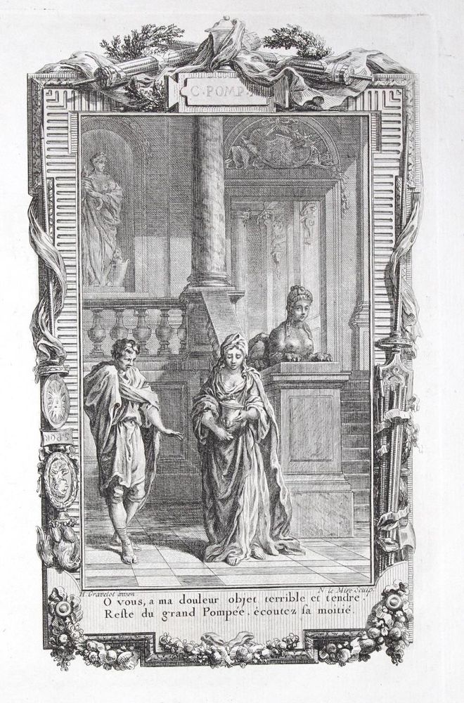 Große Abbildung Nr.2: 134-941 Corneille,P.: (Literatur und illustrierte Bücher bis 19.Jahrhundert)