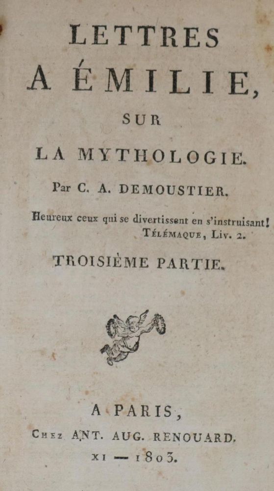 Große Abbildung Nr.1: 134-946 Demoustier,C.A.: (Literatur und illustrierte Bücher bis 19.Jahrhundert)