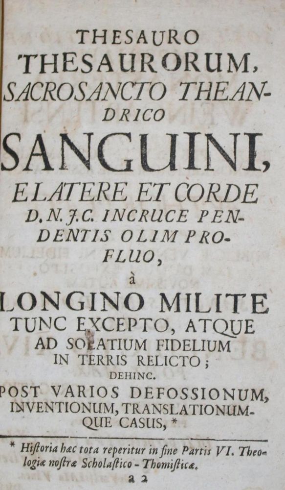 Große Abbildung Nr.1: 134-95 Dorsi,J. (d.i. M.Glirius).: (Alte Drucke, Handschriften und Theologie)