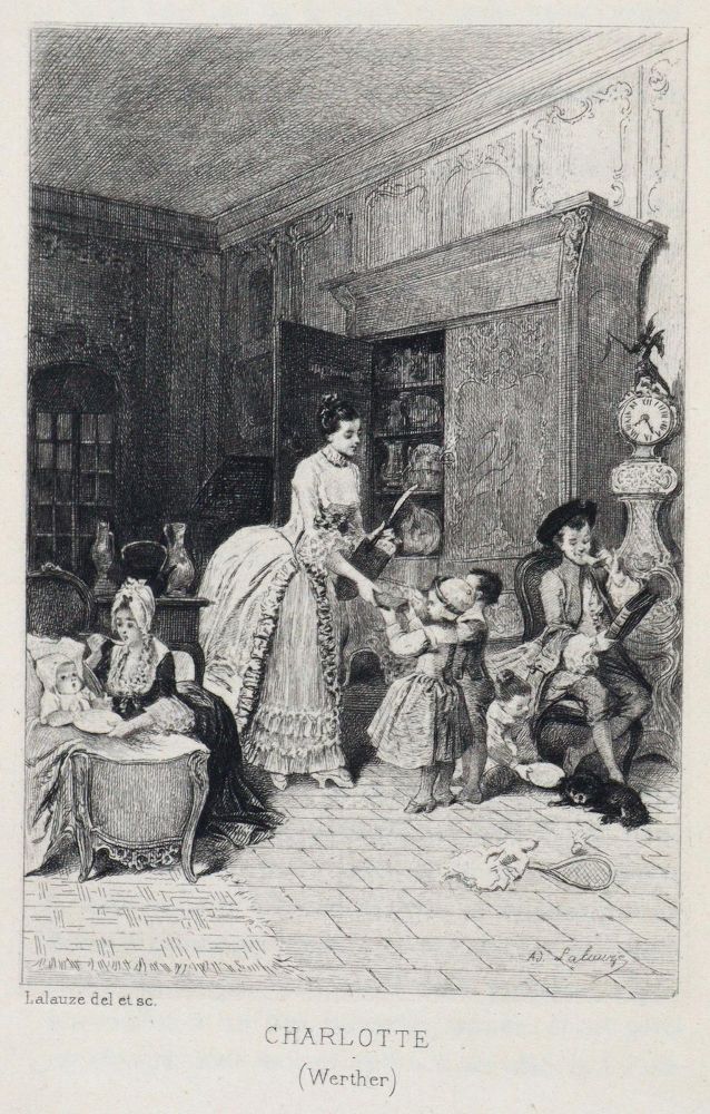 Große Abbildung Nr.1: 134-992 Goethe,J.W.v.: (Literatur und illustrierte Bücher bis 19.Jahrhundert)