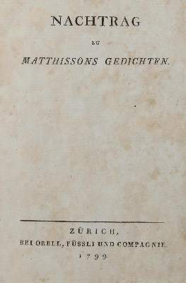 Bild Nr.2: 134-1004 Hebel,J.P.: (Literatur und illustrierte Bücher bis 19.Jahrhundert)