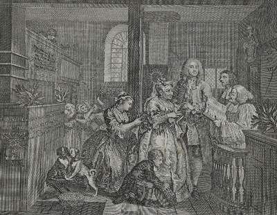 Bild Nr.1: 134-1009 Hogarth,W.M.: (Literatur und illustrierte Bücher bis 19.Jahrhundert)