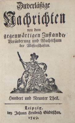 Bild Nr.1: 134-1020 (Jöcher,C.G. Hrsg.).: (Literatur und illustrierte Bücher bis 19.Jahrhundert)