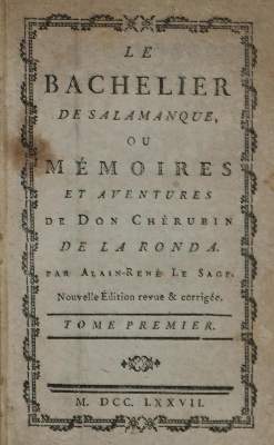 Bild Nr.1: 134-1037 Le Sage,A.R.: (Literatur und illustrierte Bücher bis 19.Jahrhundert)