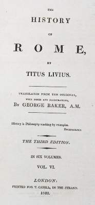 Bild Nr.1: 134-1041 Livius,T.: (Literatur und illustrierte Bücher bis 19.Jahrhundert)
