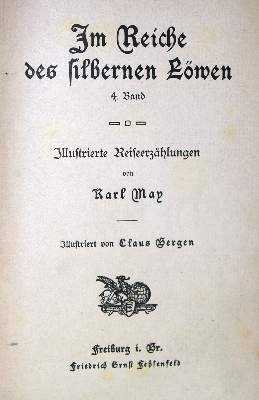 Bild Nr.1: 134-1056 May,K.: (Literatur und illustrierte Bücher bis 19.Jahrhundert)