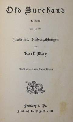 Bild Nr.1: 134-1060 May,K.: (Literatur und illustrierte Bücher bis 19.Jahrhundert)