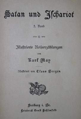 Bild Nr.1: 134-1061 May,K.: (Literatur und illustrierte Bücher bis 19.Jahrhundert)