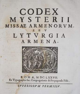 Bild Nr.1: 134-11 Armenische Kirche.: (Alte Drucke, Handschriften und Theologie)