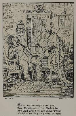 Bild Nr.1: 134-1128 Kreiten, P. W.: (Totentanz)