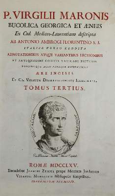 Bild Nr.1: 134-1133 Vergilius,M.P.: (Literatur und illustrierte Bücher bis 19.Jahrhundert)