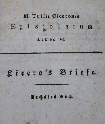Bild Nr.1: 134-1143 Cicero,M.T.: (Wieland)