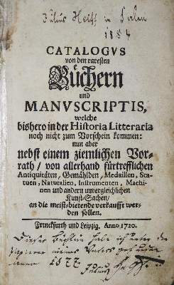 Bild Nr.1: 134-1150 (Wohlrab).: (Literatur und illustrierte Bücher bis 19.Jahrhundert)