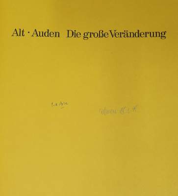 Bild Nr.2: 134-1155 Auden,W.H.: (Alt)